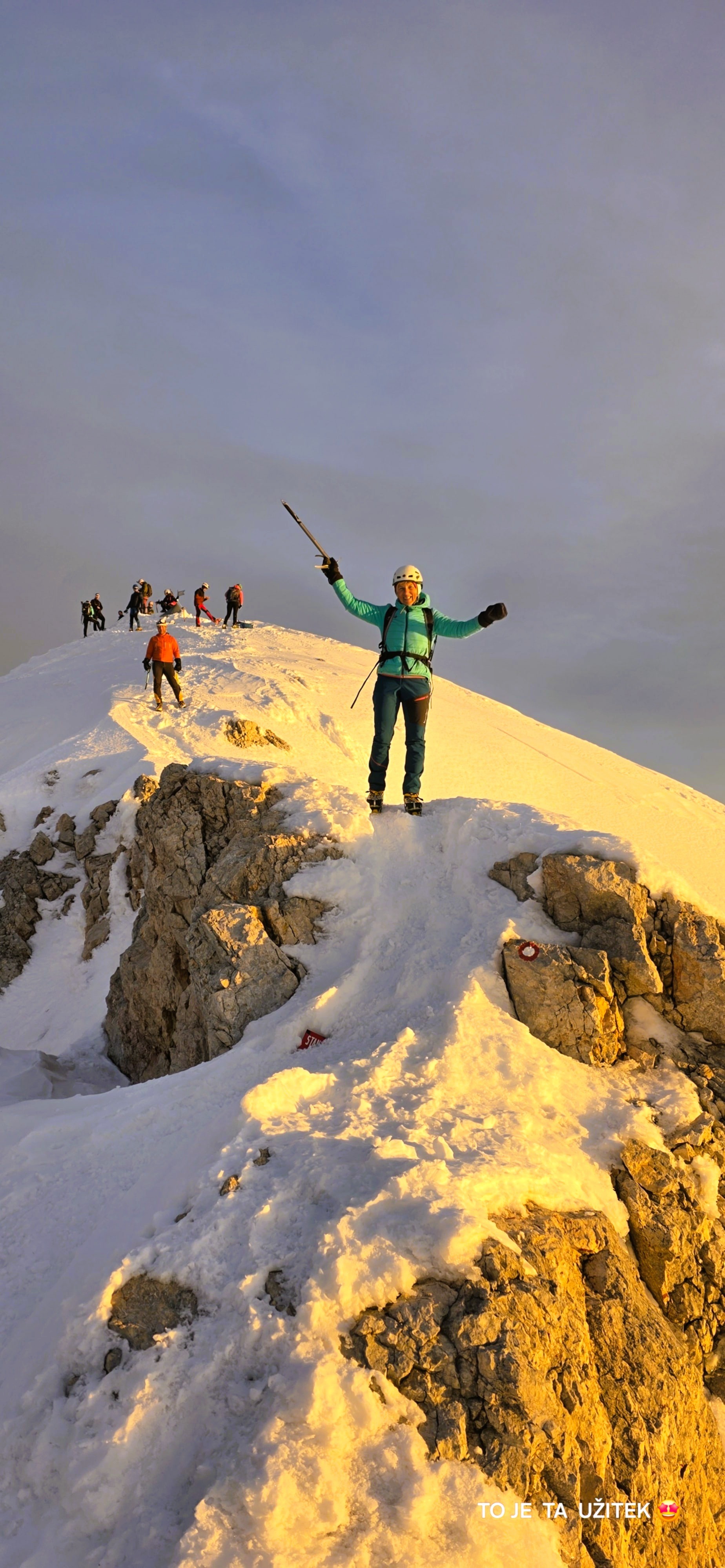Zimski vzpon na Triglav s sončnim vzhodom