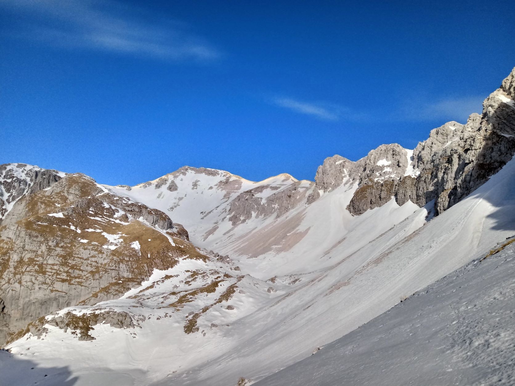 Vrh nad Peski in ledno plezanje